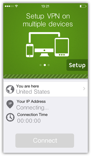 Seed4Me App Logout 04
